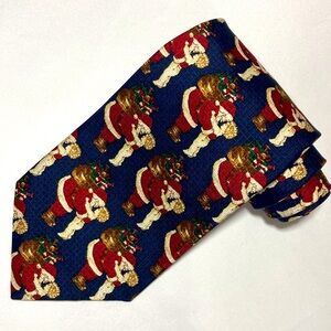 Ferrell Reed Nordstrom Santa Clause Child Christmas Classic Neck Ties Vintage